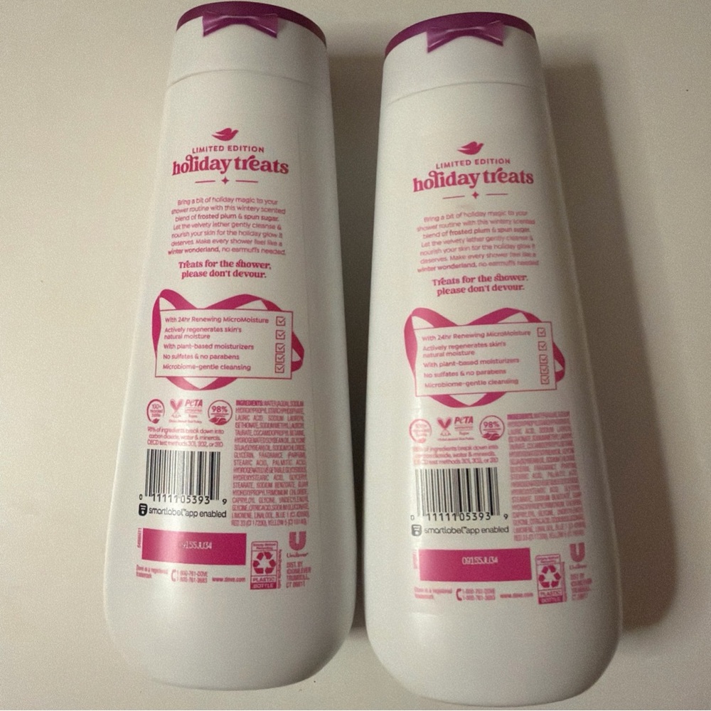 Dove Frosted Plum Berry Nourishing Body Wash (2) - Picture 4 of 4